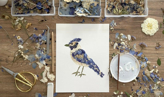 Behind The Scenes ~ Pressed Flower Spring Collection