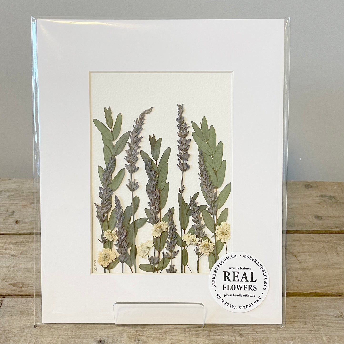 5"x7" Lavender & Eucalyptus - Original Artwork