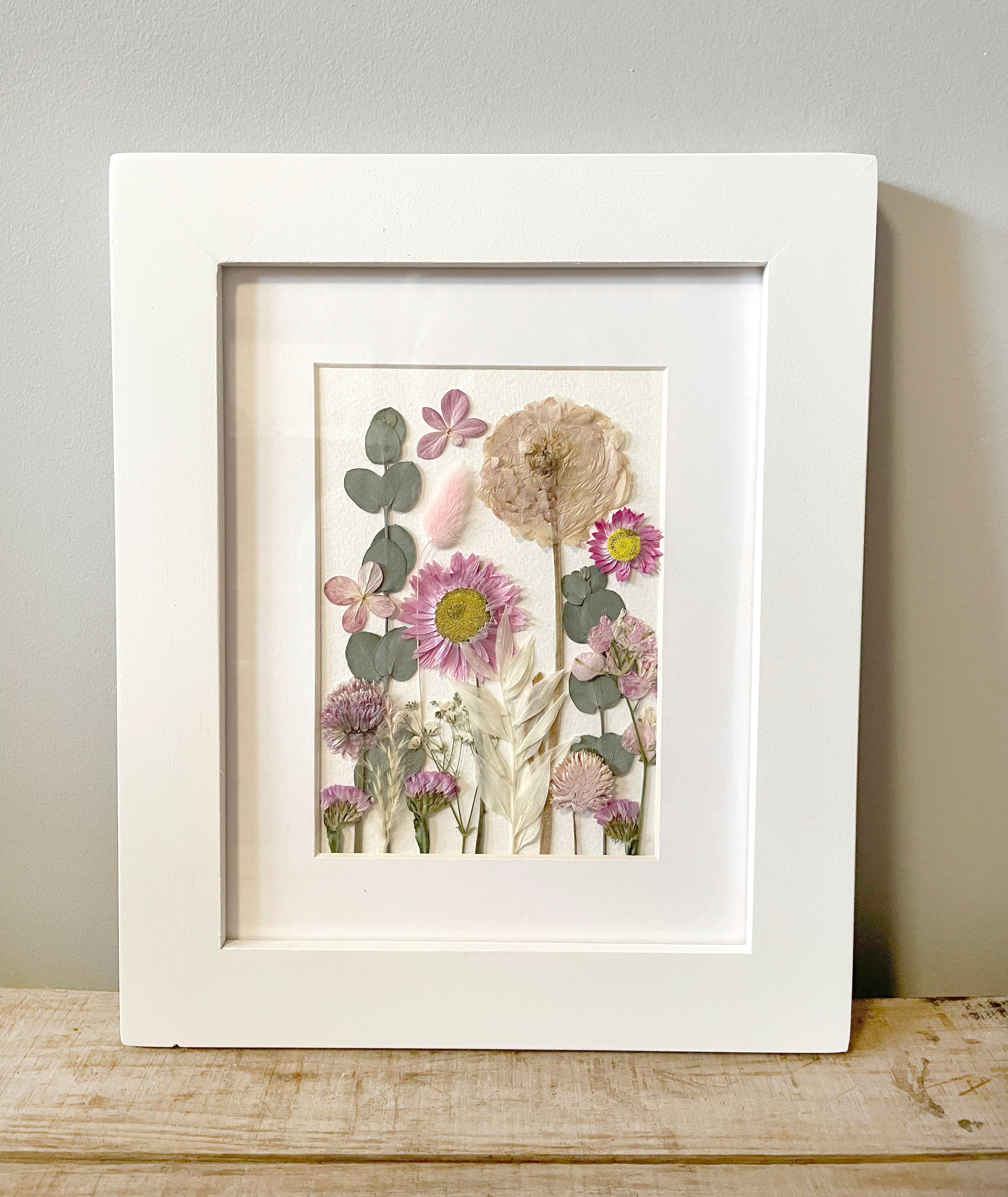 Pink Pressed Flower Garden - Small – Seek and Bloom Creative Co.