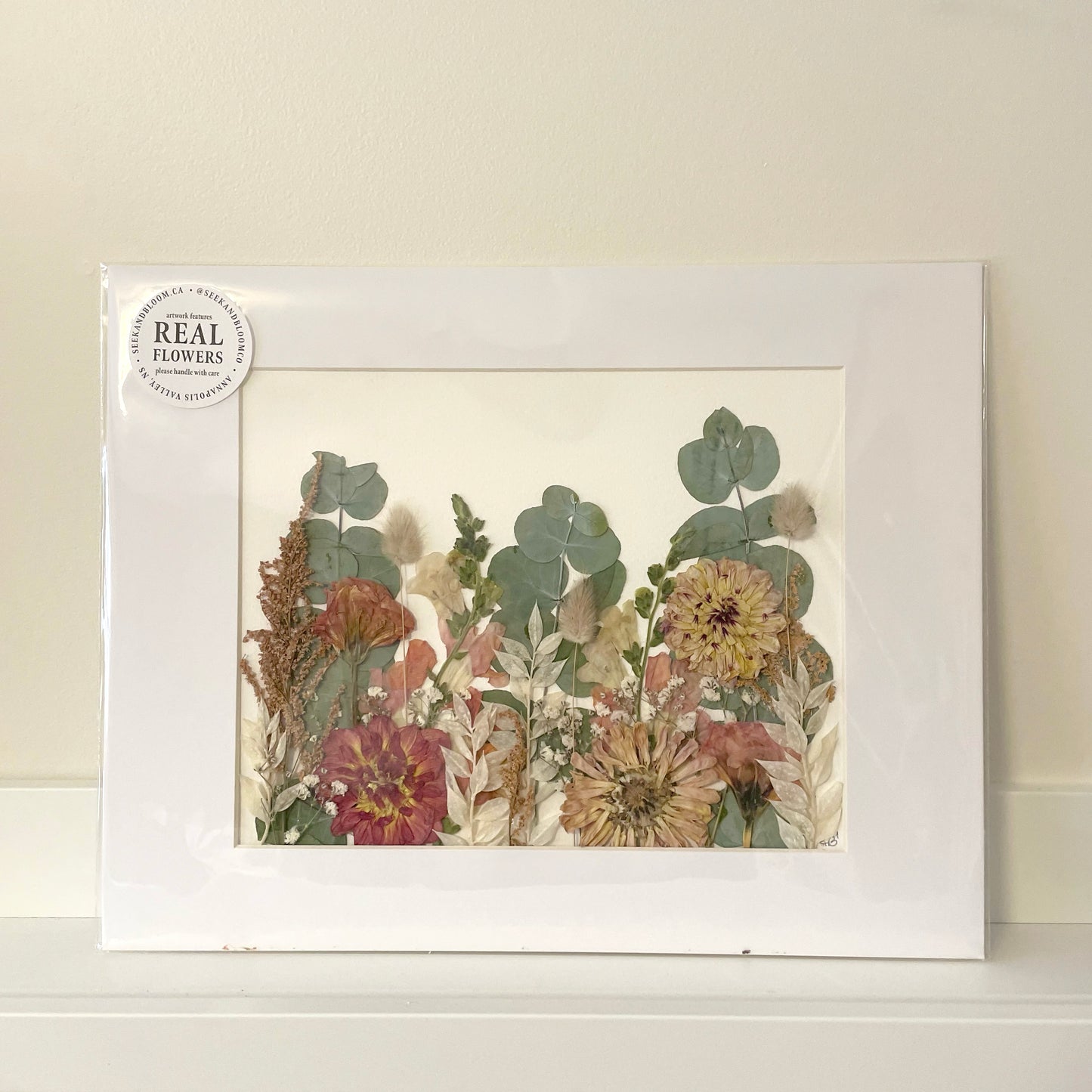 8x10" Rustic Garden - Original Artwork