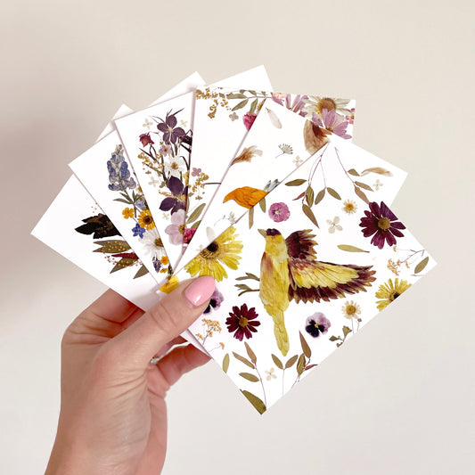 Birds in Bloom - Mixed Note Card Set