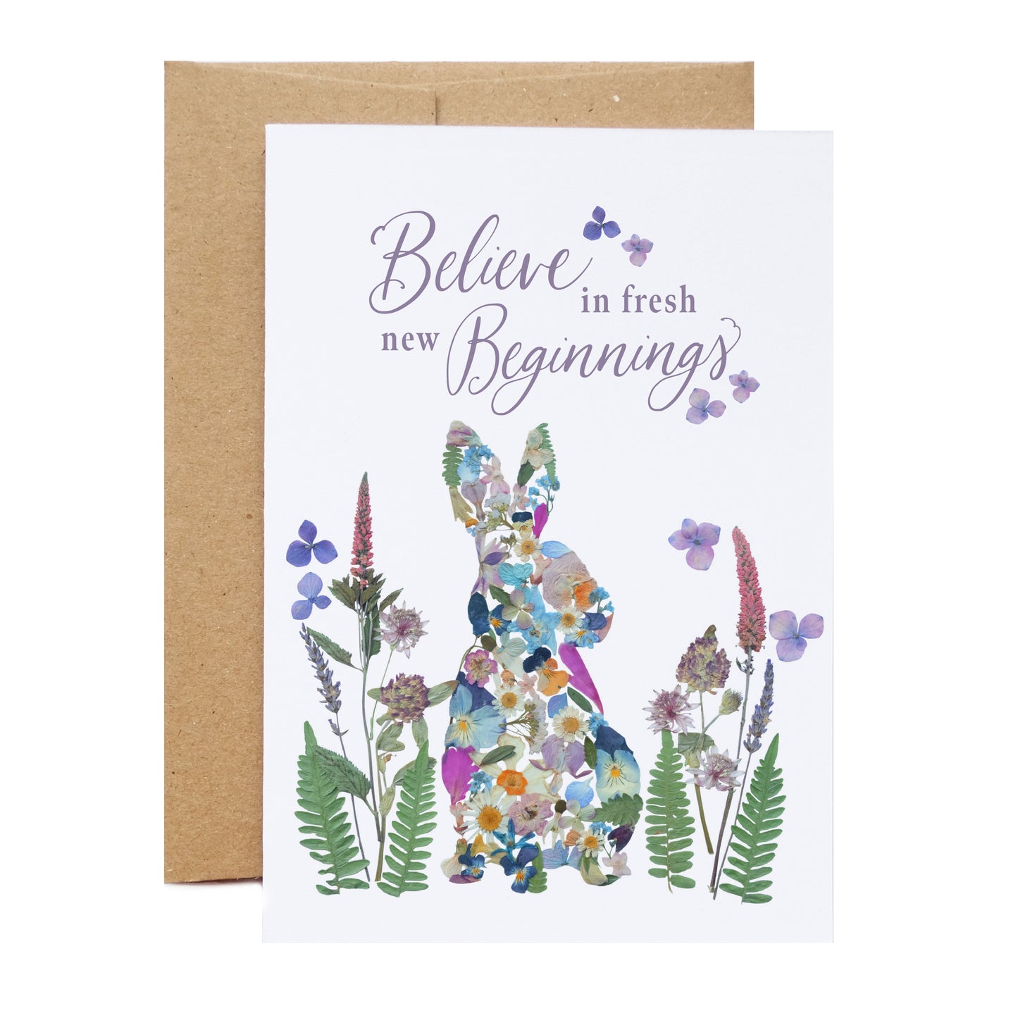 Rabbit, Believe in fresh new beginnings, Large Card