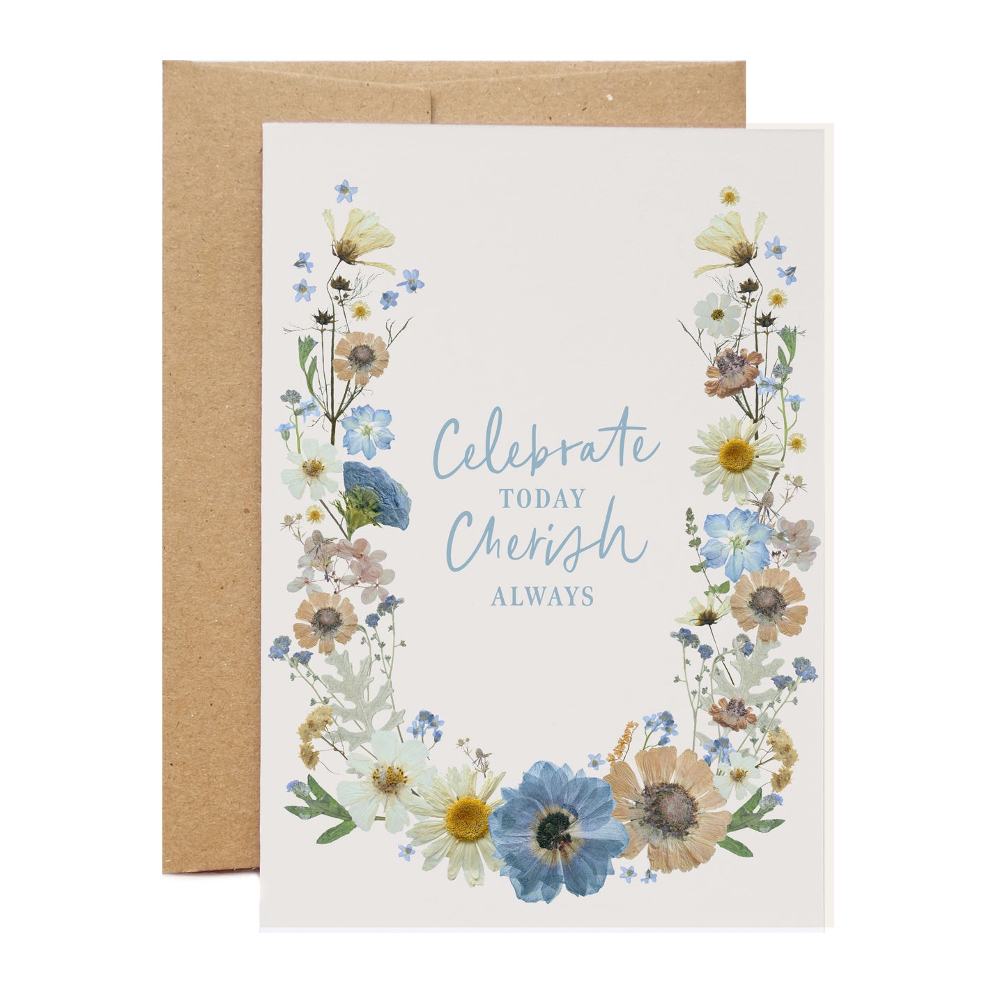 Celebrate Today, Cherish Always, Large Card