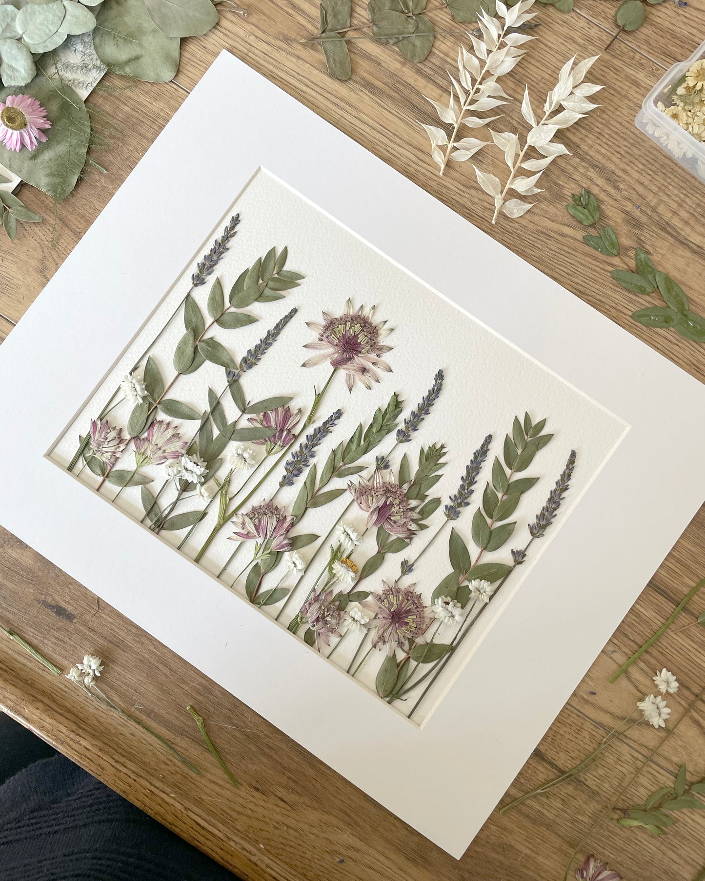 WORKSHOP Pressed Flower Garden Art - August 6th