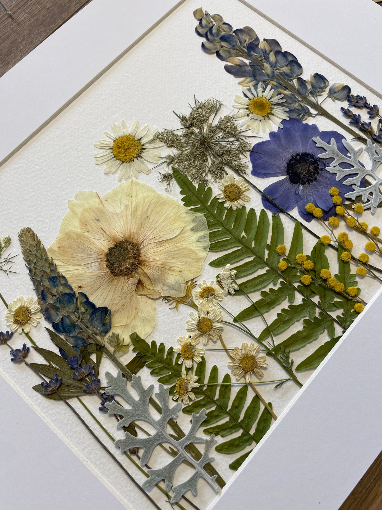 WORKSHOP Pressed Flower Garden Art - August 6th