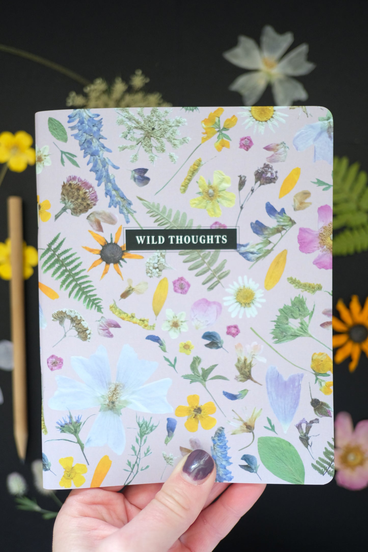 Wild Thoughts, Pressed Flower Notebooks