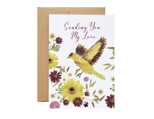 Sending You My Love, Sympathy Large Card