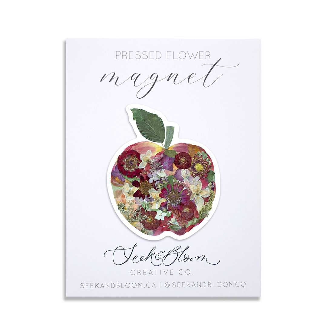 Apple Red, 3" Magnet