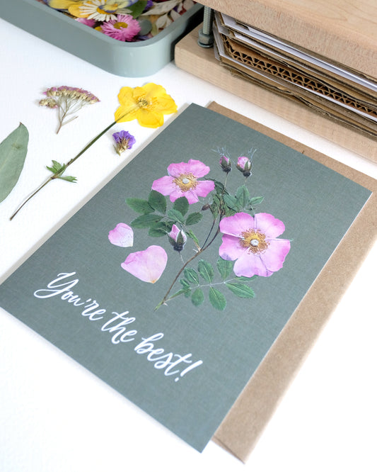 You're The Best, Wild Rose, Large Card