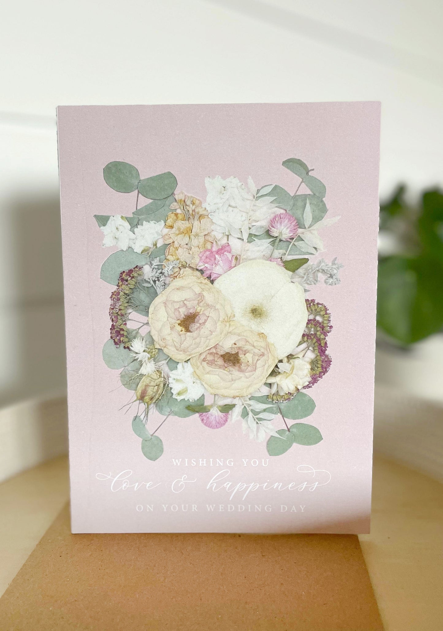 Wedding, Wishing You Love & Happiness On Your Wedding Day Card