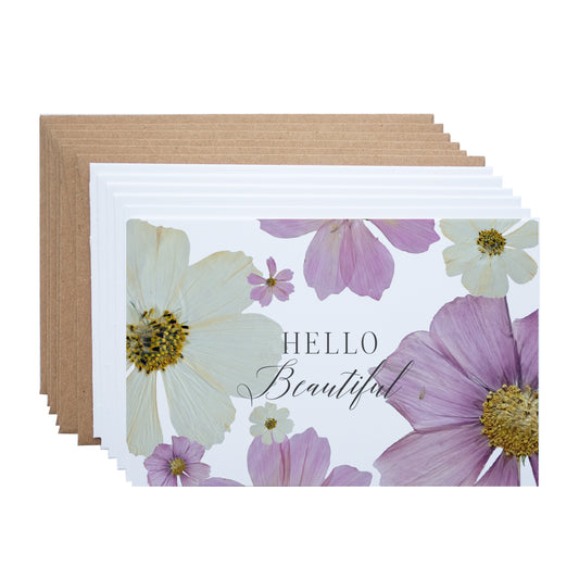 Hello Beautiful Cosmos, Note Card Set *Discontinued