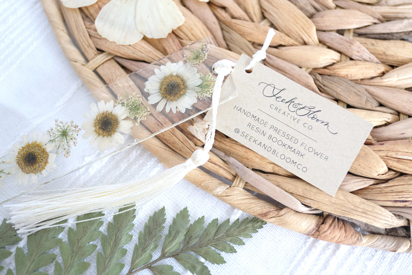 Resin Bookmarks, Handmade