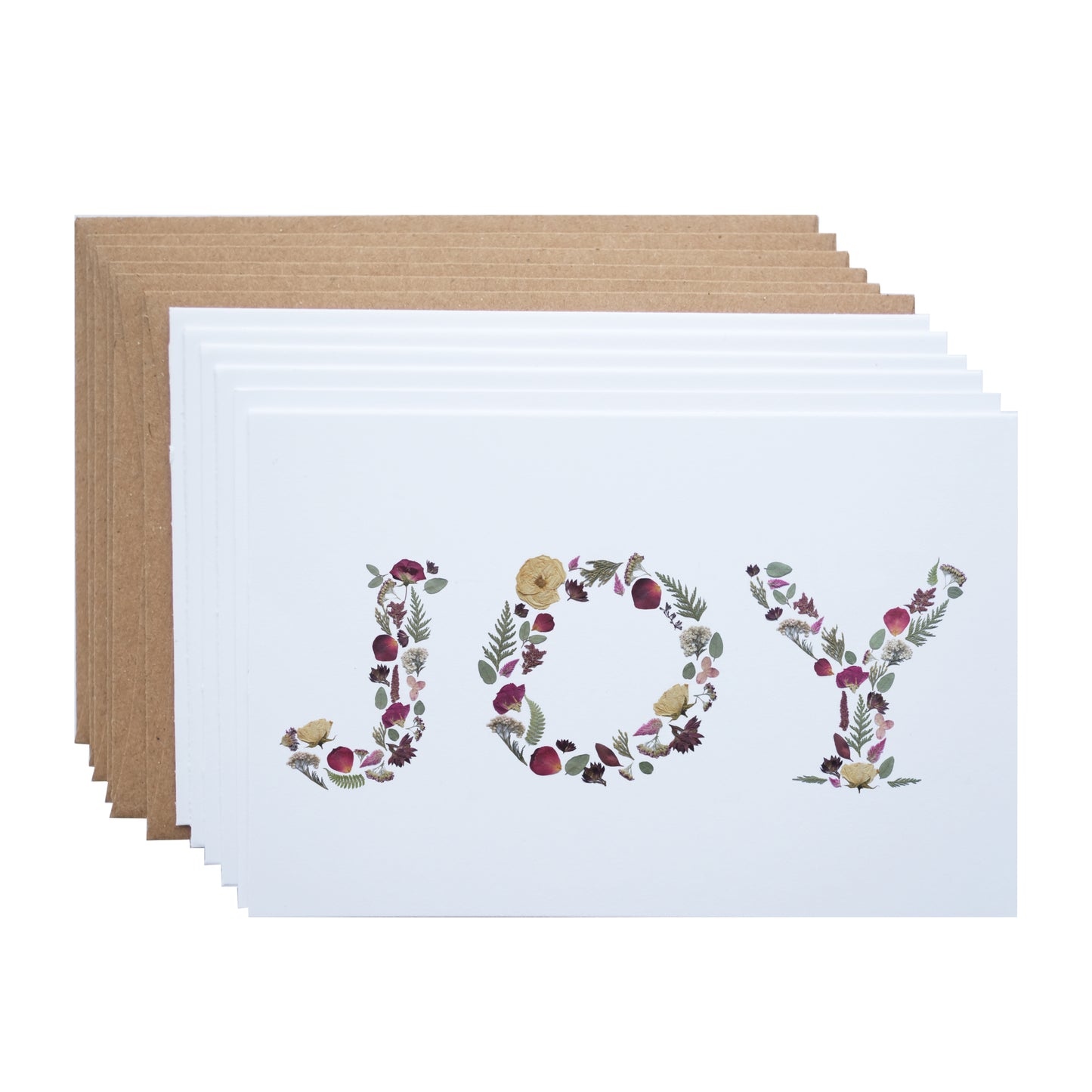 Joy , Holiday Note Card Set