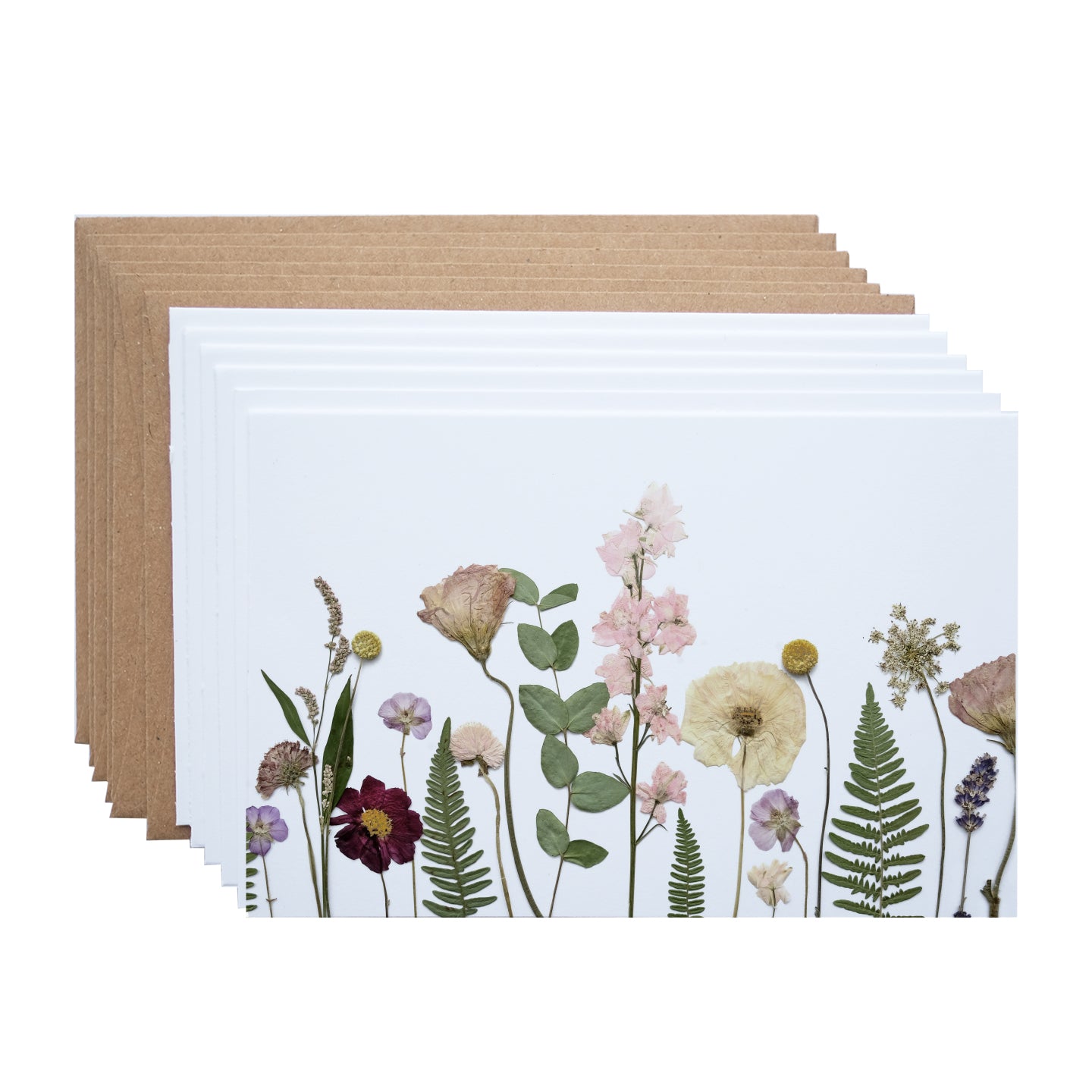 Pink Flower Garden, Note Card Set