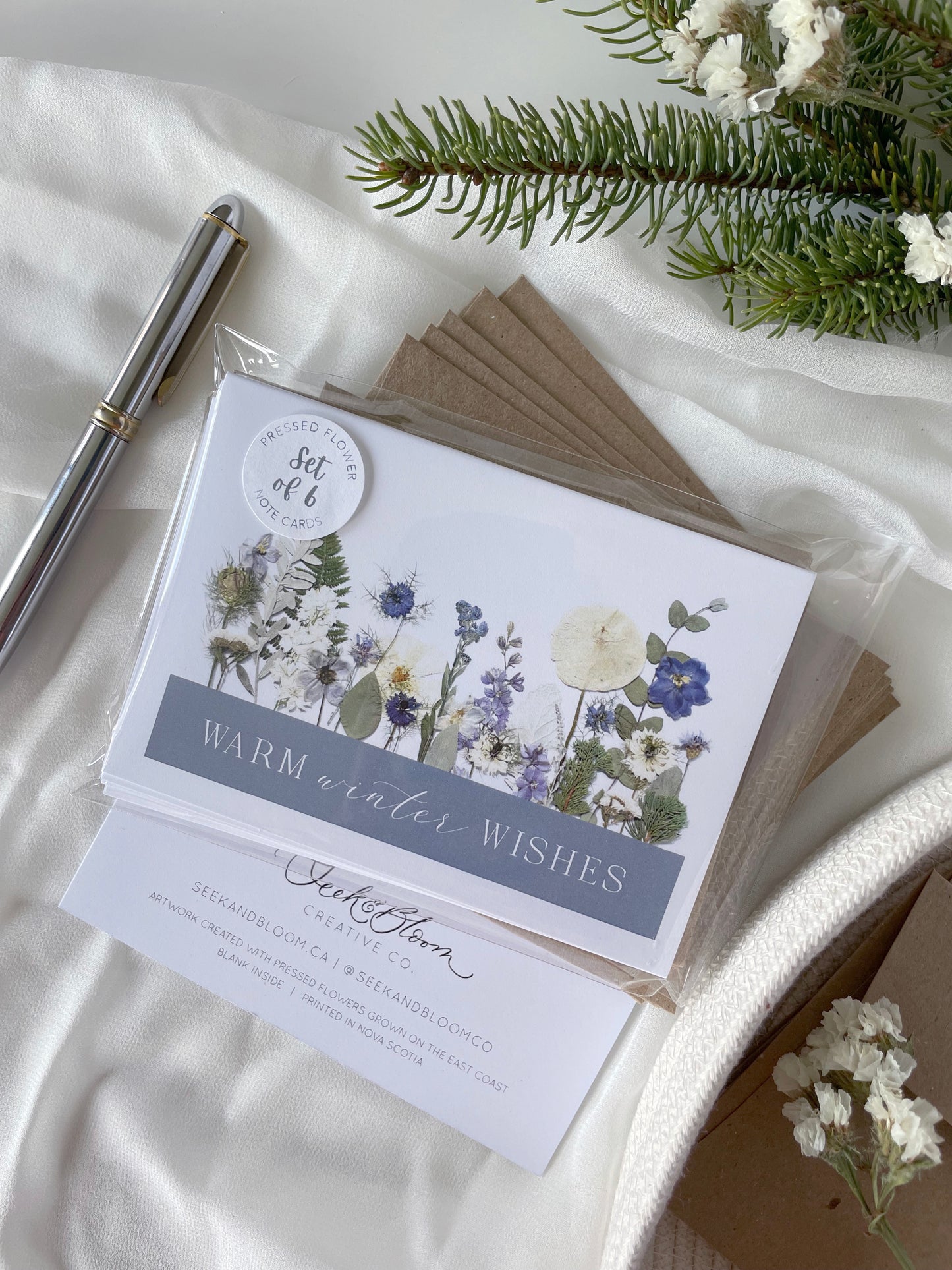 Warm Winter Wishes, Holiday Note Card Set *Discontinued