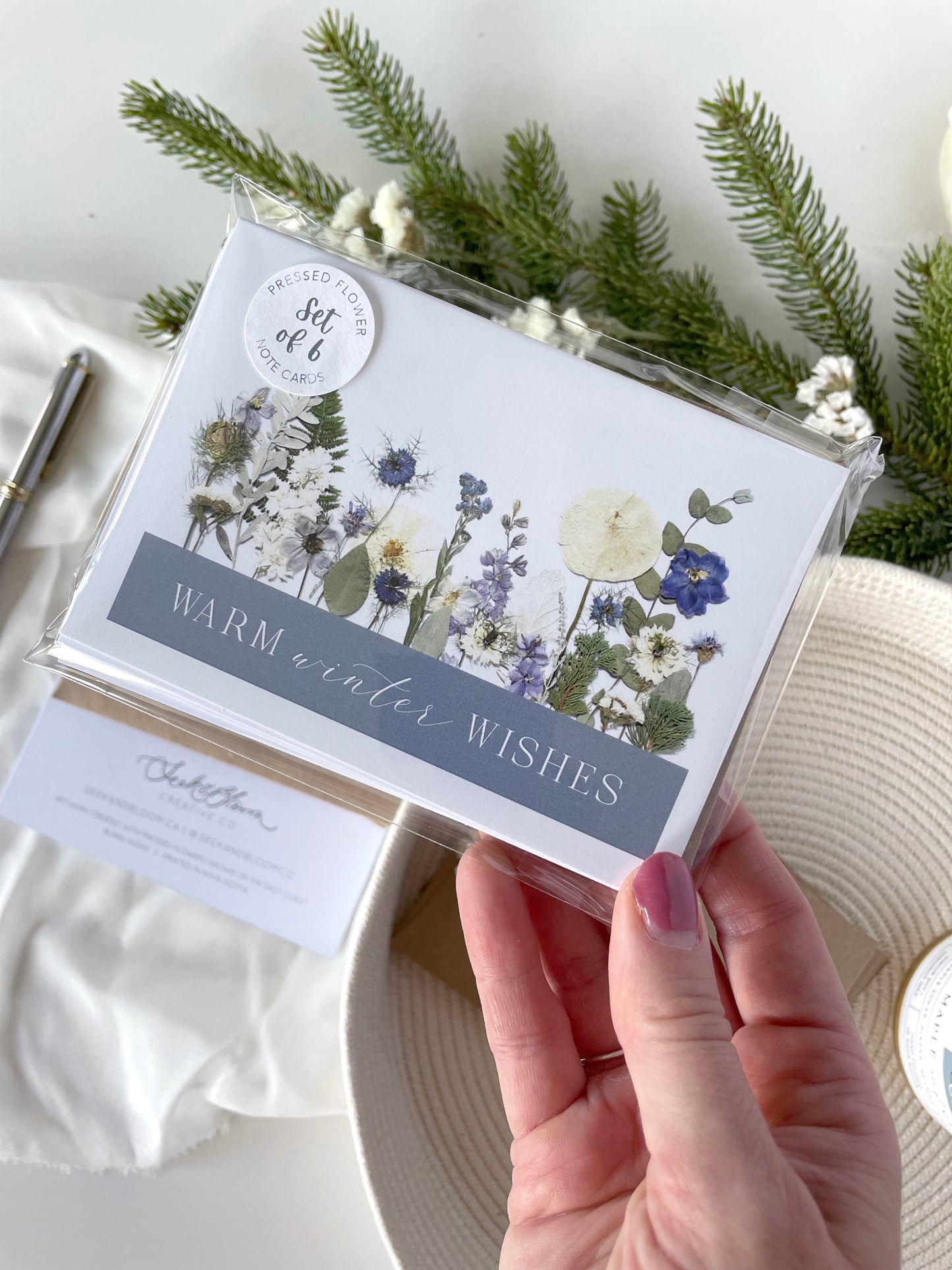Warm Winter Wishes, Holiday Note Card Set *Discontinued