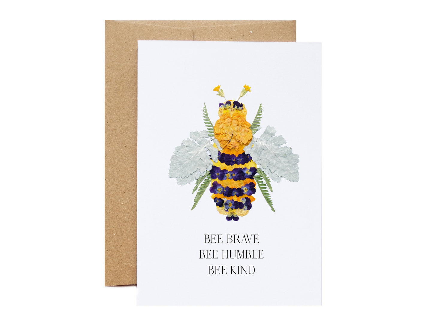 Bee Brave, Humble and Kind, Bee Card *Discontinued