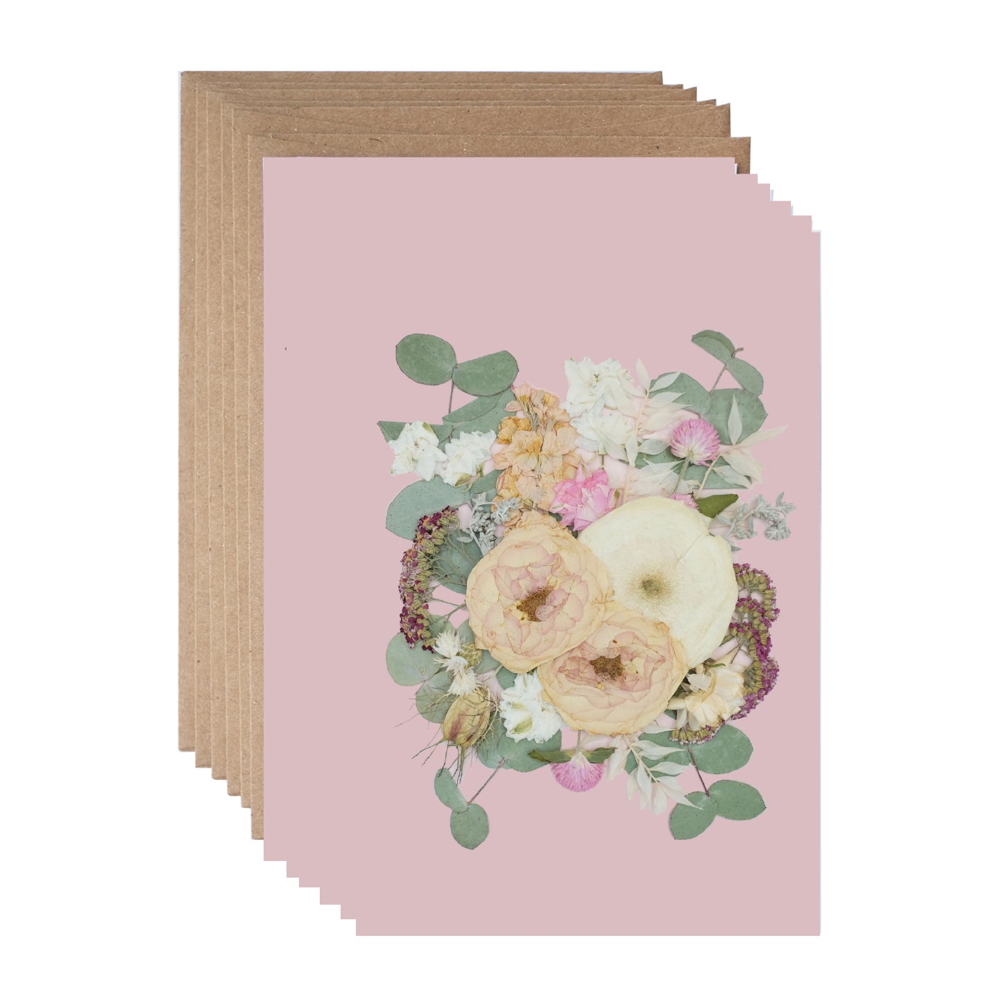 Midnight Botanica Floral Blank Gift Card