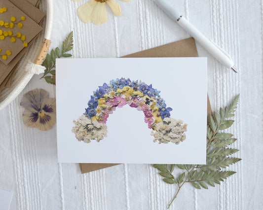 Flower Rainbow Card