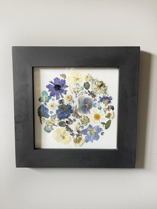 Moon Collection, Black Frame - Cold Moon, Winter Solstice Full Moon