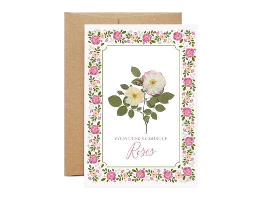 Everything's Coming Up Roses, Card
