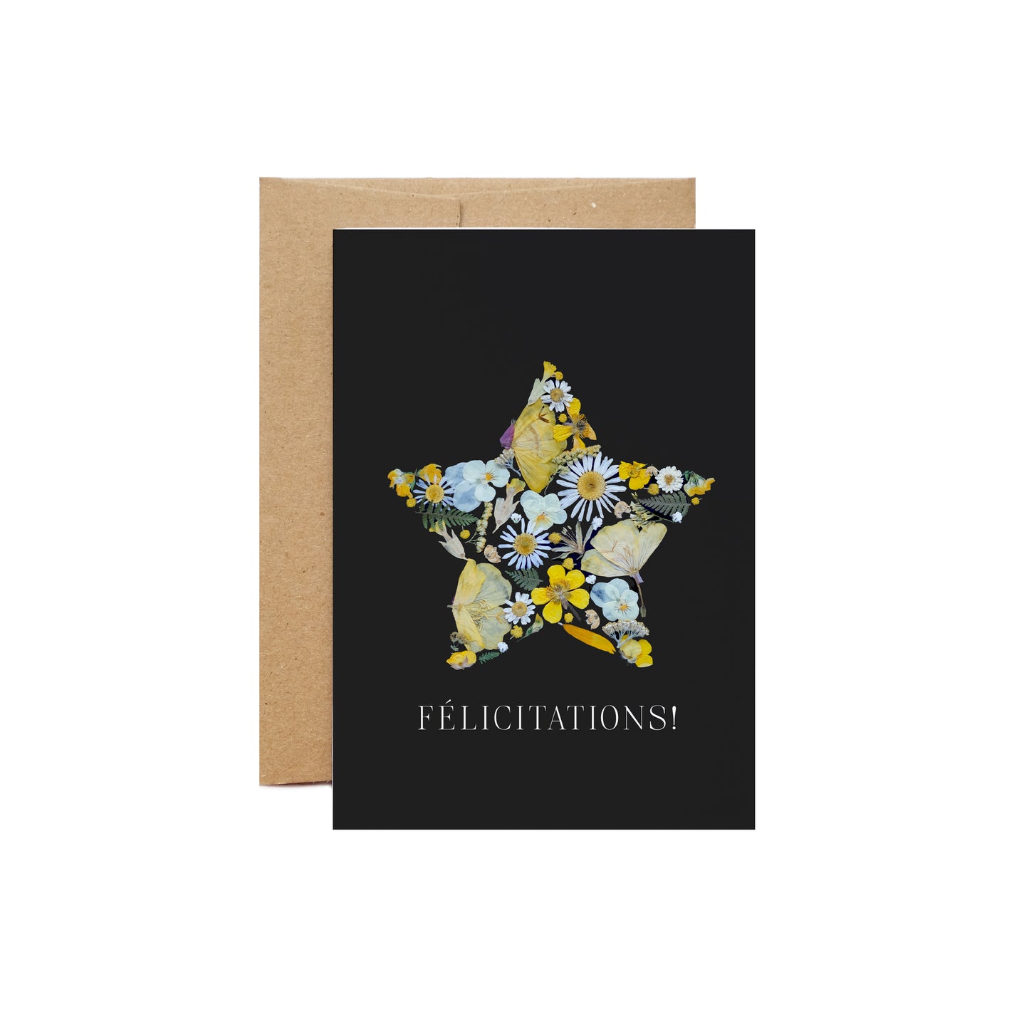 Felicitations Etoile, Large Card French