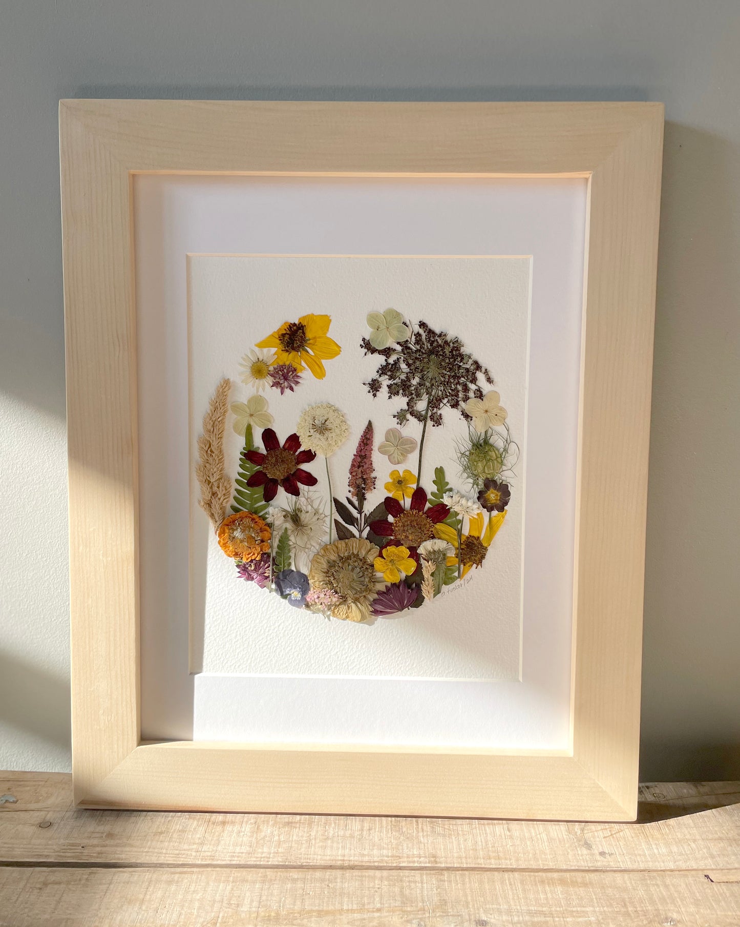 WORKSHOP Pressed Flower 'Nature Mandala' (Sunday, October 26th)