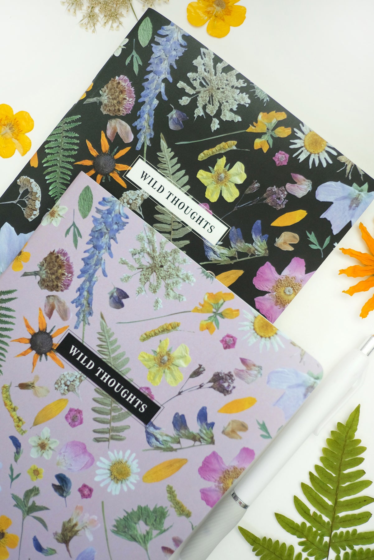 Wild Thoughts, Pressed Flower Notebooks
