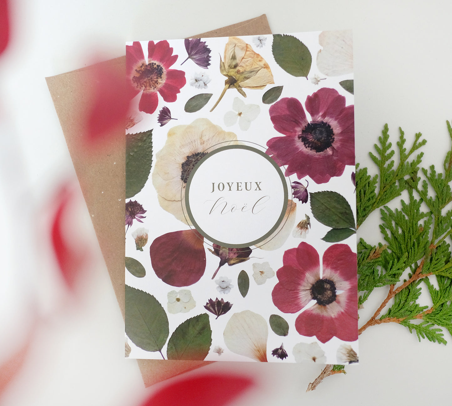 Joyeux Noel, French Large Card 5x7 *New!