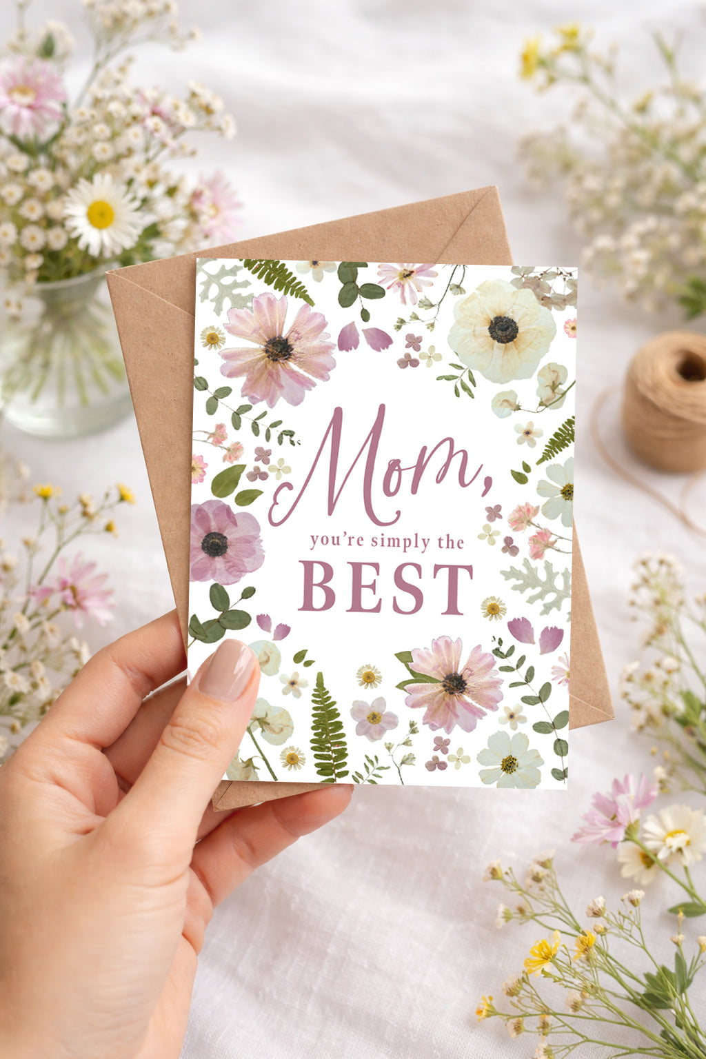 Mom, You're Simply The Best, Card
