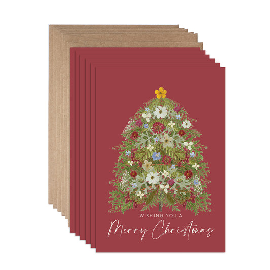 Christmas Tree, Holiday Note Card Set
