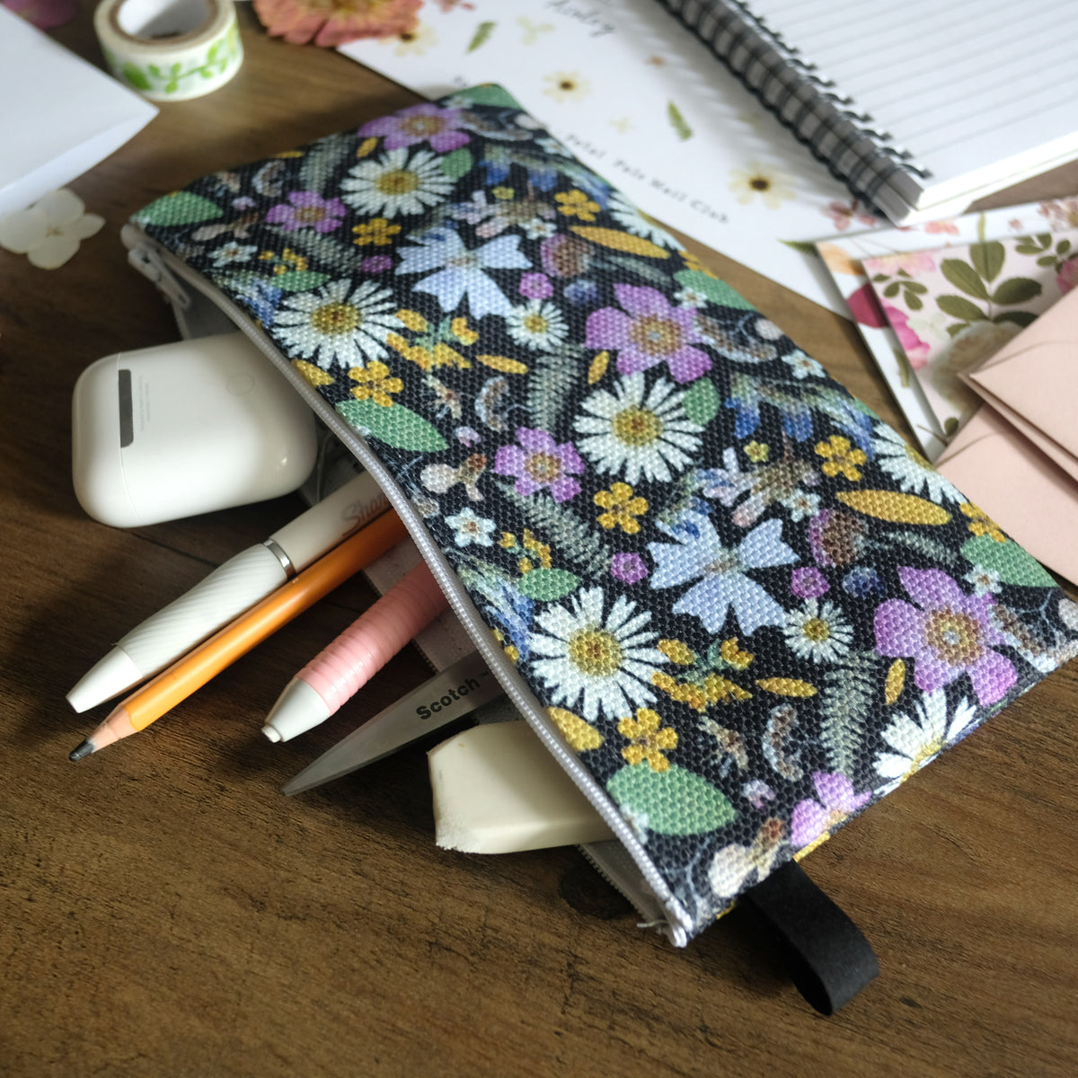 Wildflower, Botanical Pouch, Small