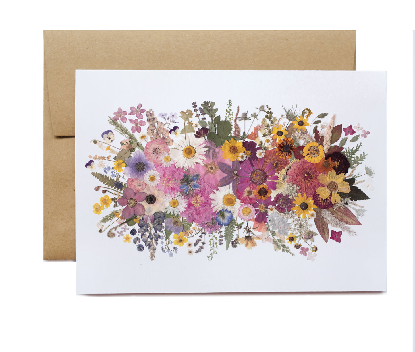 Seasons Bouquet, Card