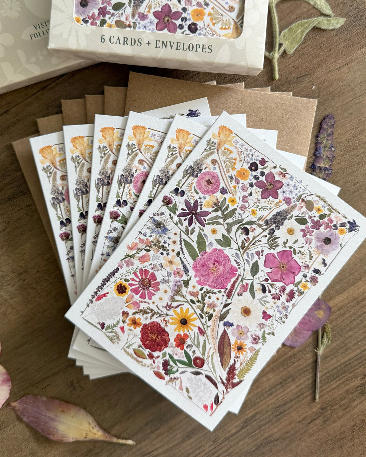 Seasons Collage, Note Card Set