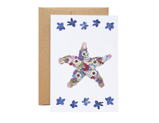 Starfish Flowers, Not Every Star Belongs in the Sky Card