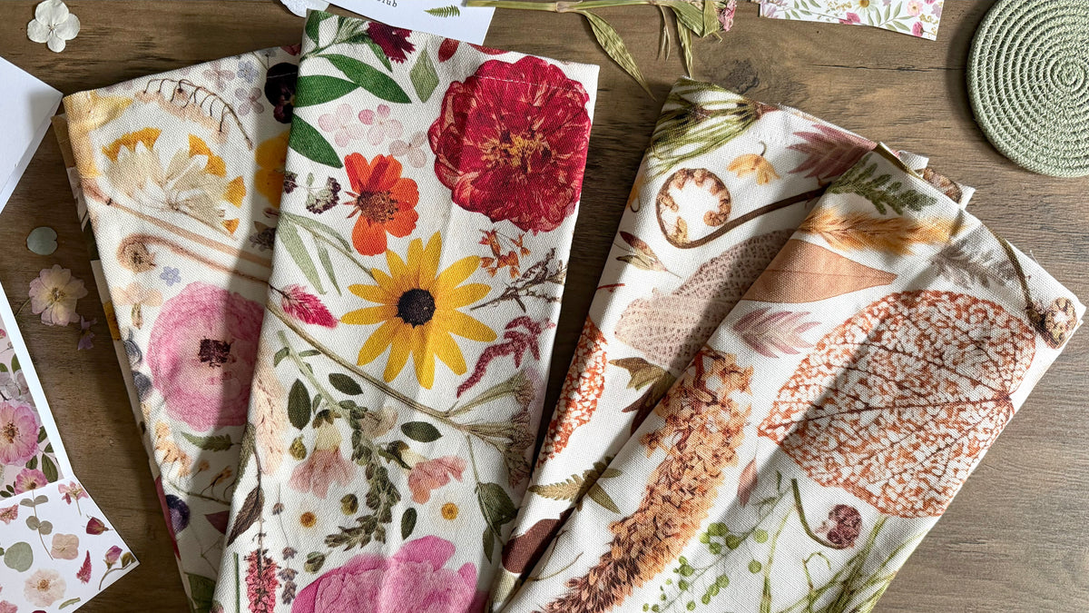 Earthlore, Botanical Tea Towel