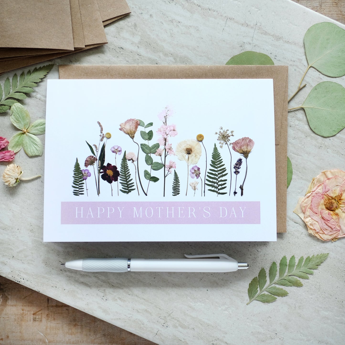 Happy Mother's Day Flower Garden, Large Card