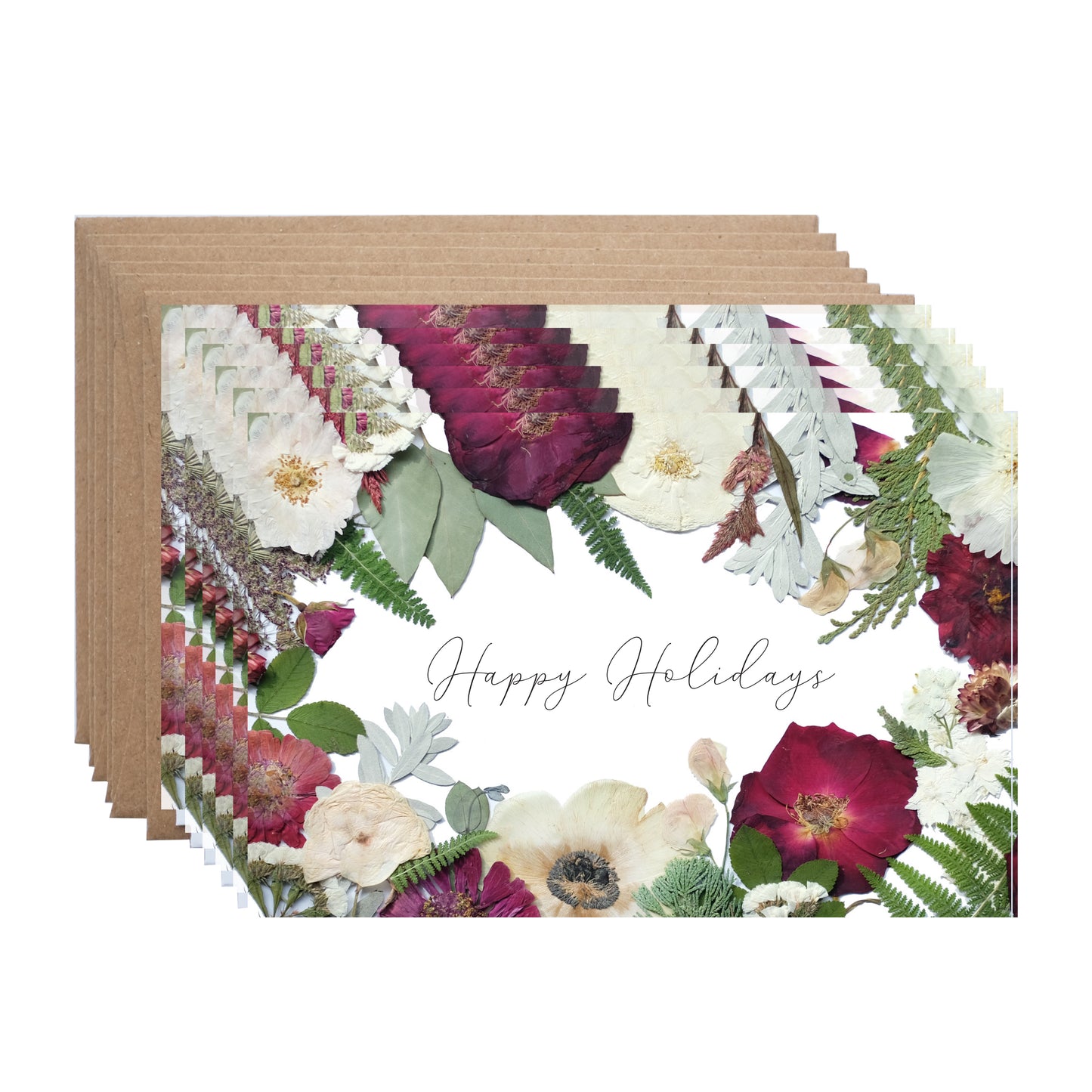 Happy Holiday's Note Card Set