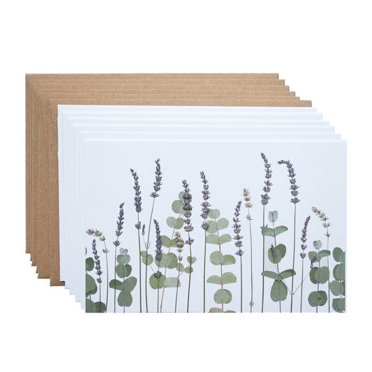Lavender & Eucalyptus, Note Card Set