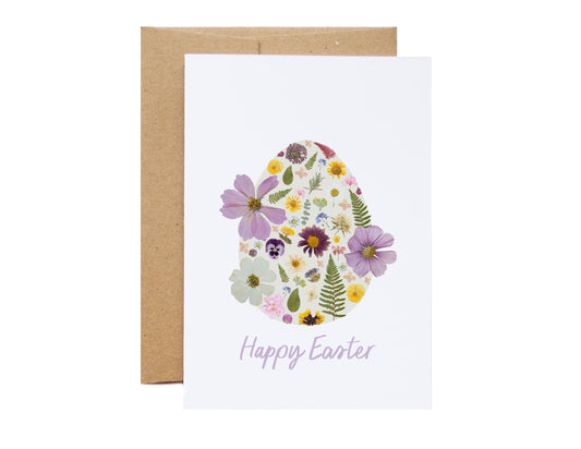 Happy Easter Egg Spring Card - Discontinued