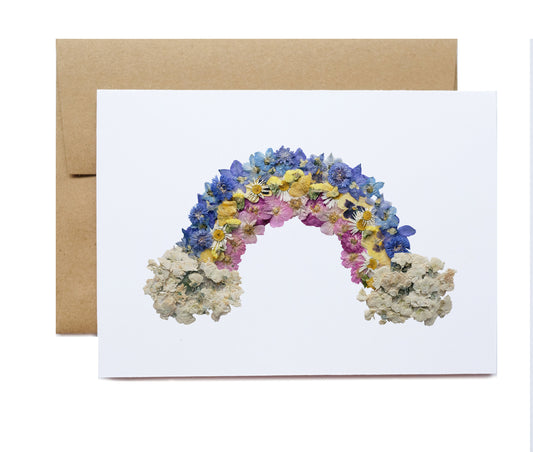 Flower Rainbow Card