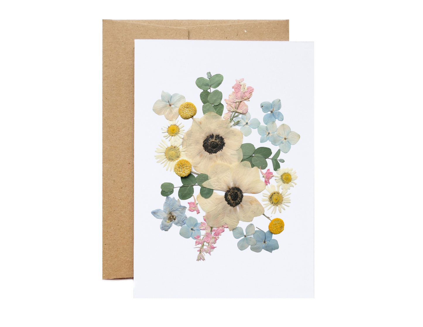 Pretty Floral Anemones, Note Card Set